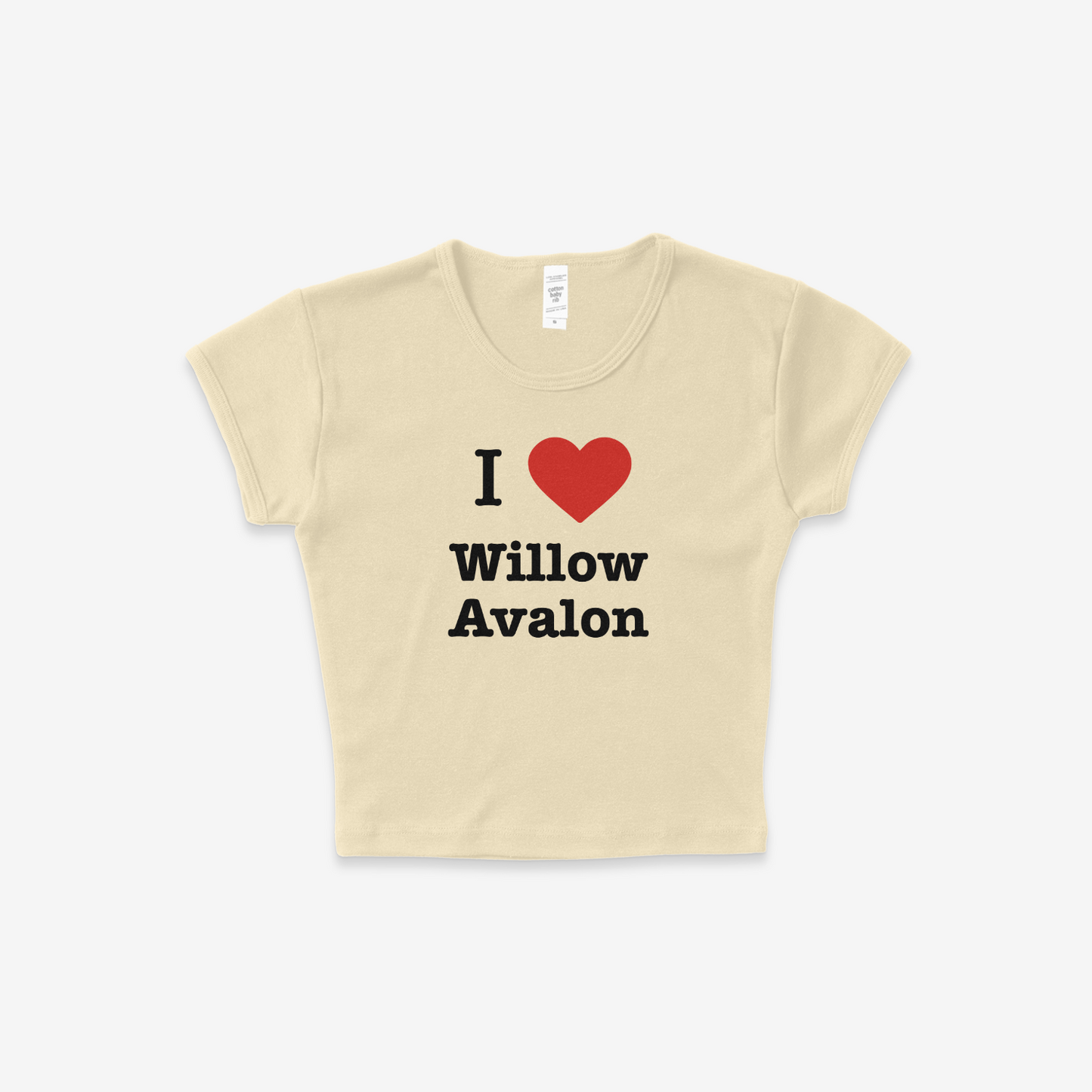 1 <3 WILLOW AVALON BABY TEE