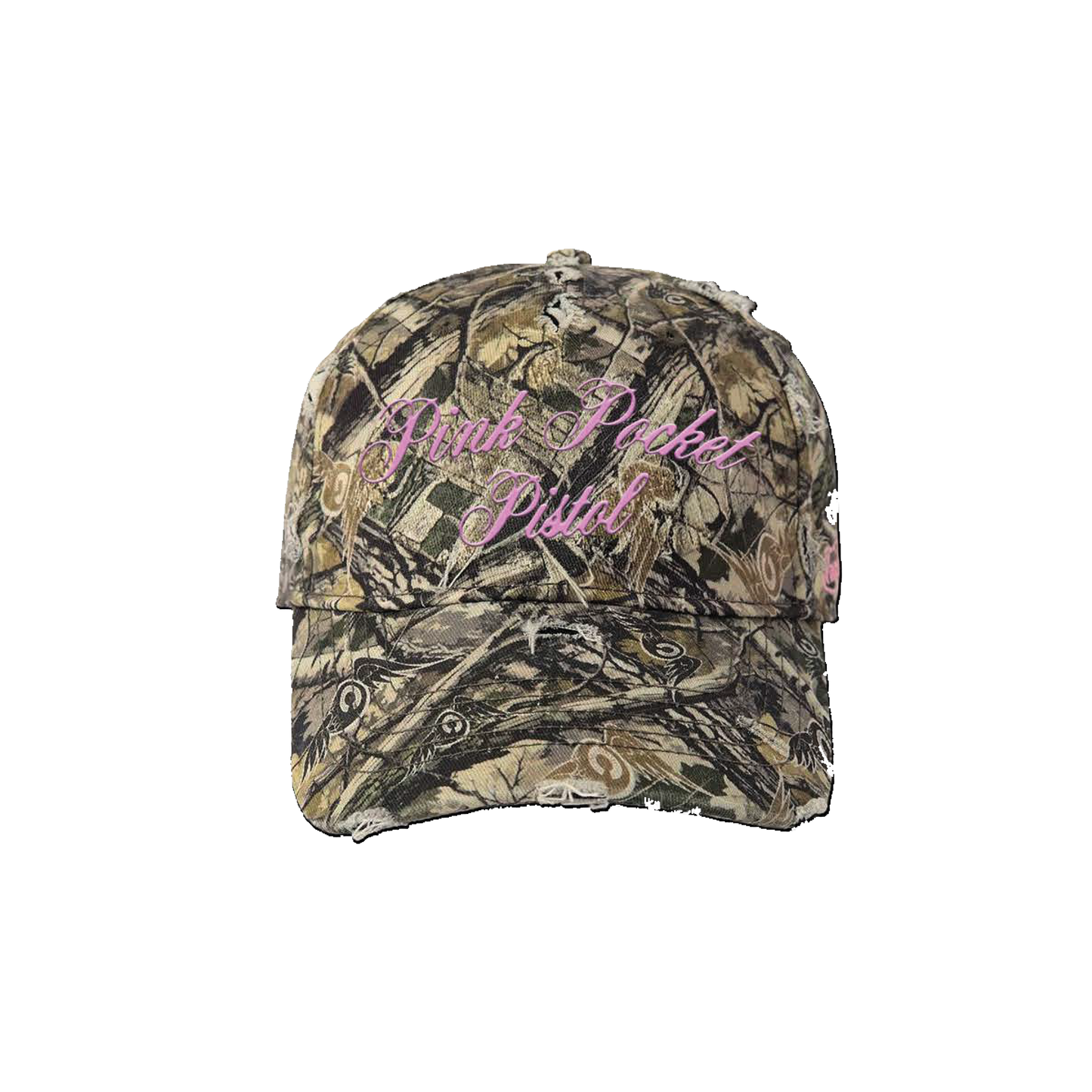 PINK POCKET PISTOL HAT (CAMO)