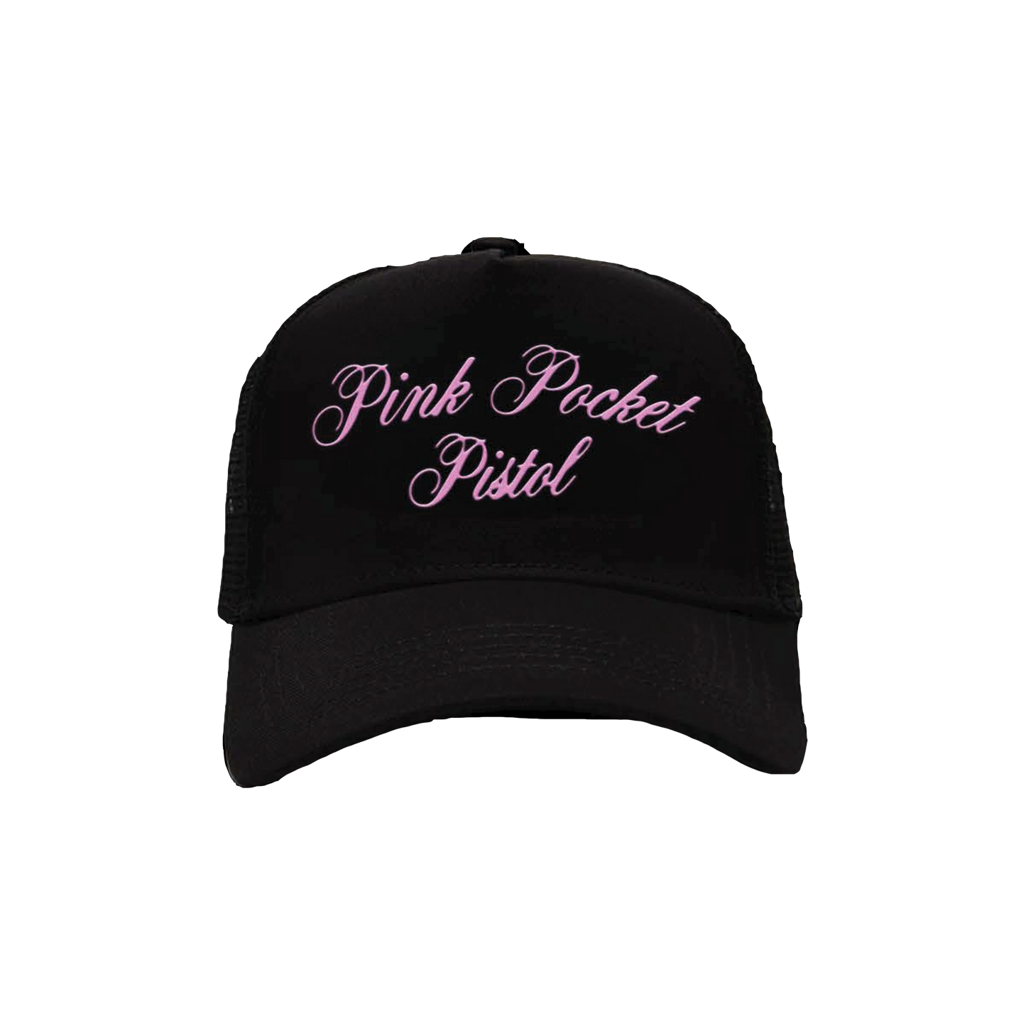 PINK POCKET PISTOL HAT (BLACK)