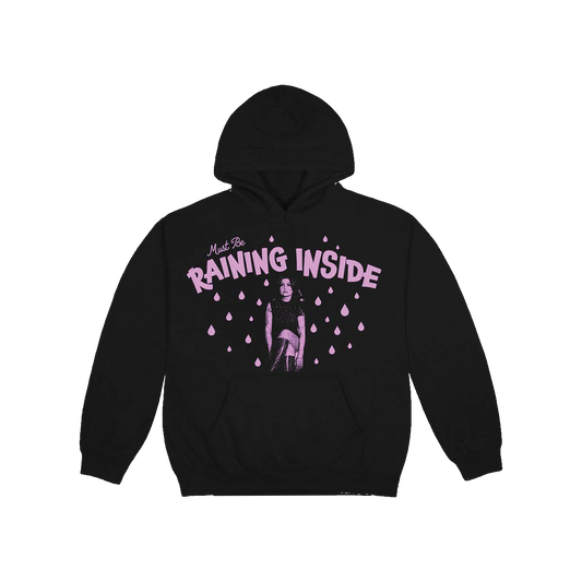 RAINING INSIDE HOODIE (BLACK)