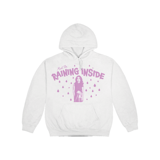RAINING INSIDE HOODIE (WHITE)