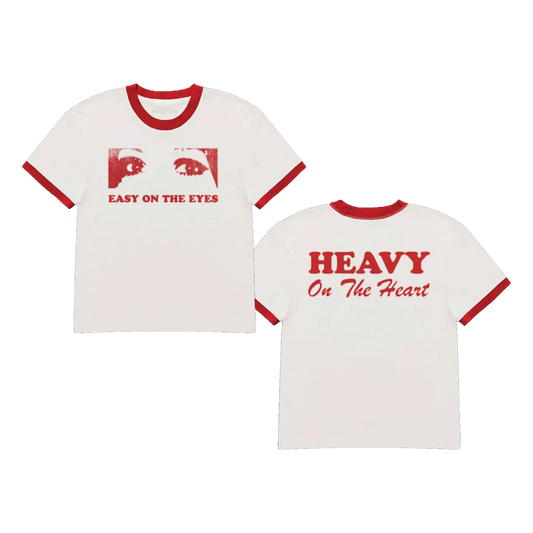 EASY ON THE EYES RINGER TEE